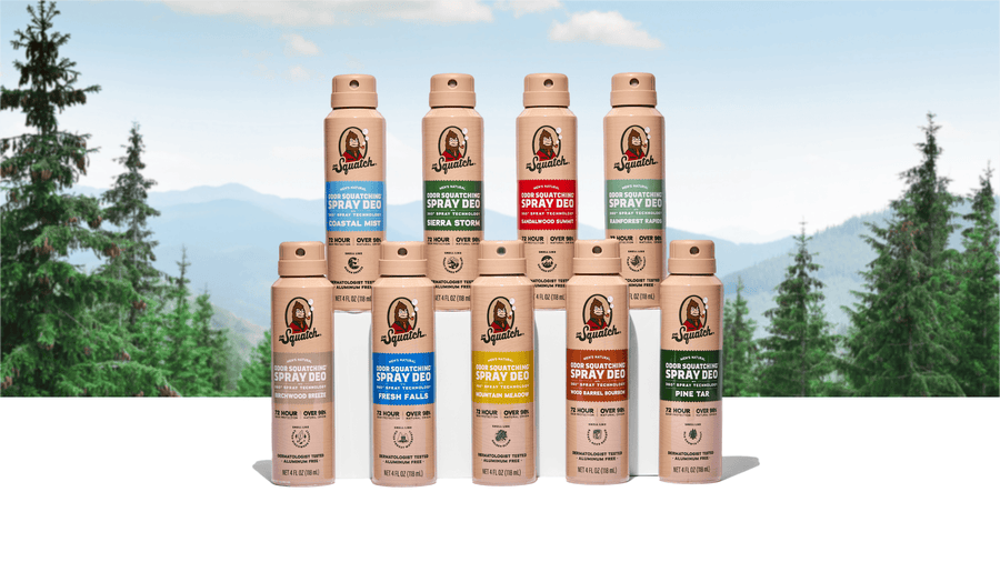 Spray Deodorant 4-Pack D2