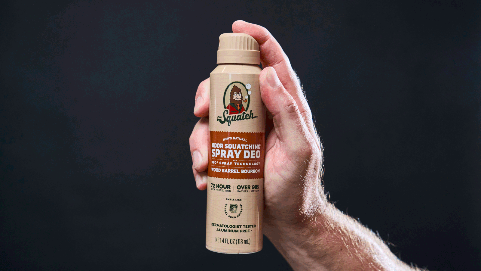 Spray Deodorant 4-Pack D2