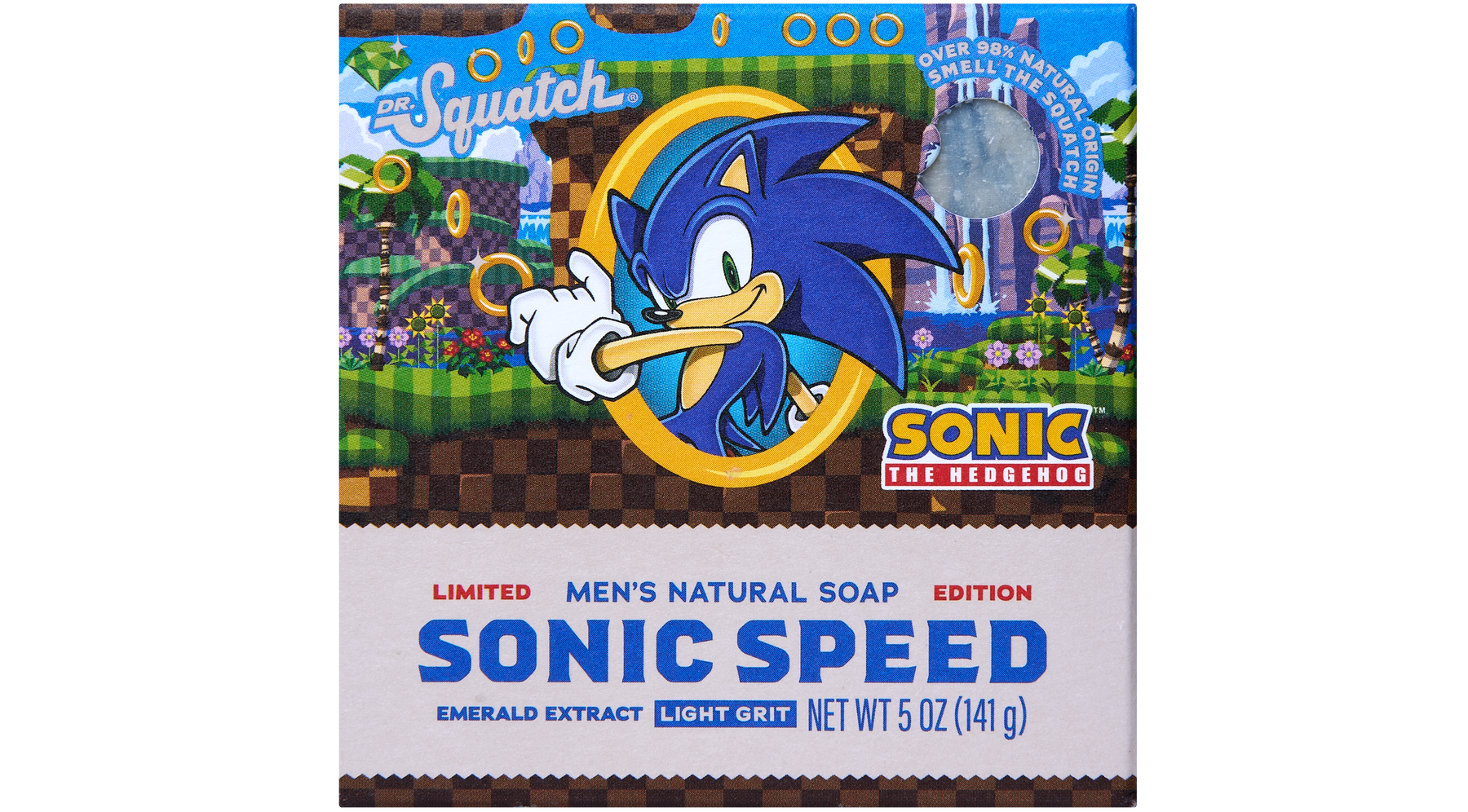 Sonic Speed Super Pack - Exclusive Limited Edition Bar Soap and Deodorant Bundle N3