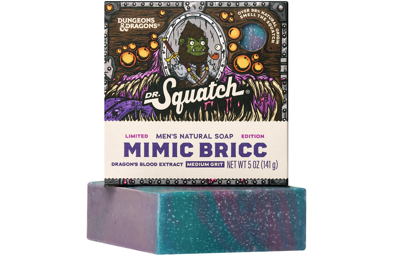 Dungeons & Dragons Mimic Bricc 3-Pack - Exclusive Limited Edition Bar Soap F7