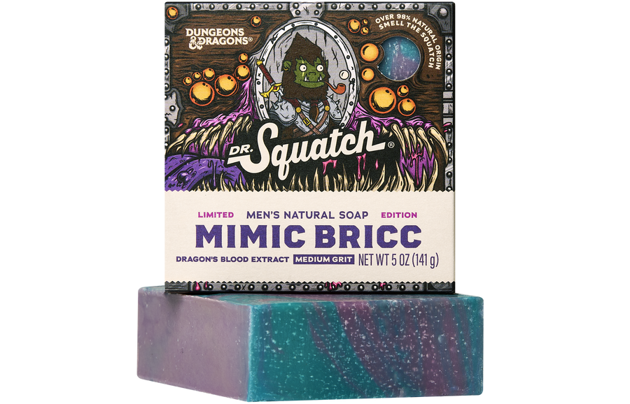 Dungeons & Dragons Mimic Bricc 3-Pack - Exclusive Limited Edition Bar Soap F7