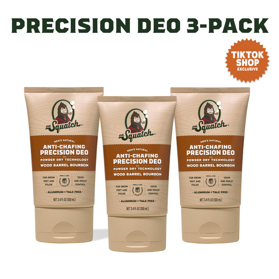 Precision Deo Wood Barrel Bourbon - 3-Pack B8