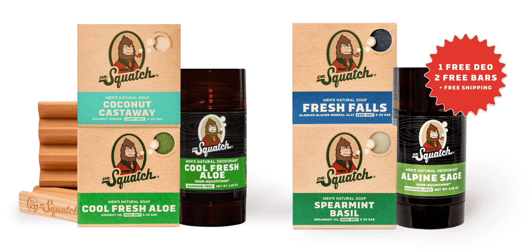 Deodorant & Soap Starter Set W2
