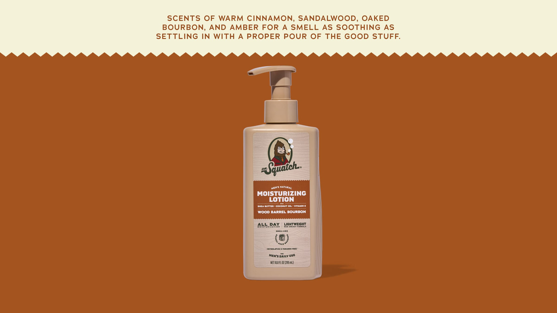 Wood Barrel Bourbon Lotion Z0