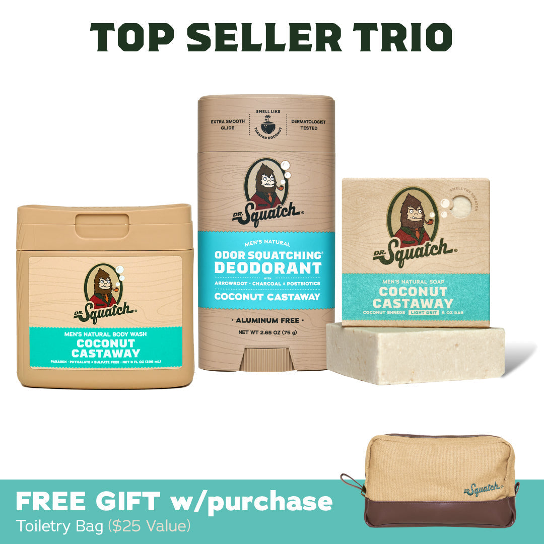 Soap, Deo, Body Wash + GWP Bag - Coconut Castaway U4