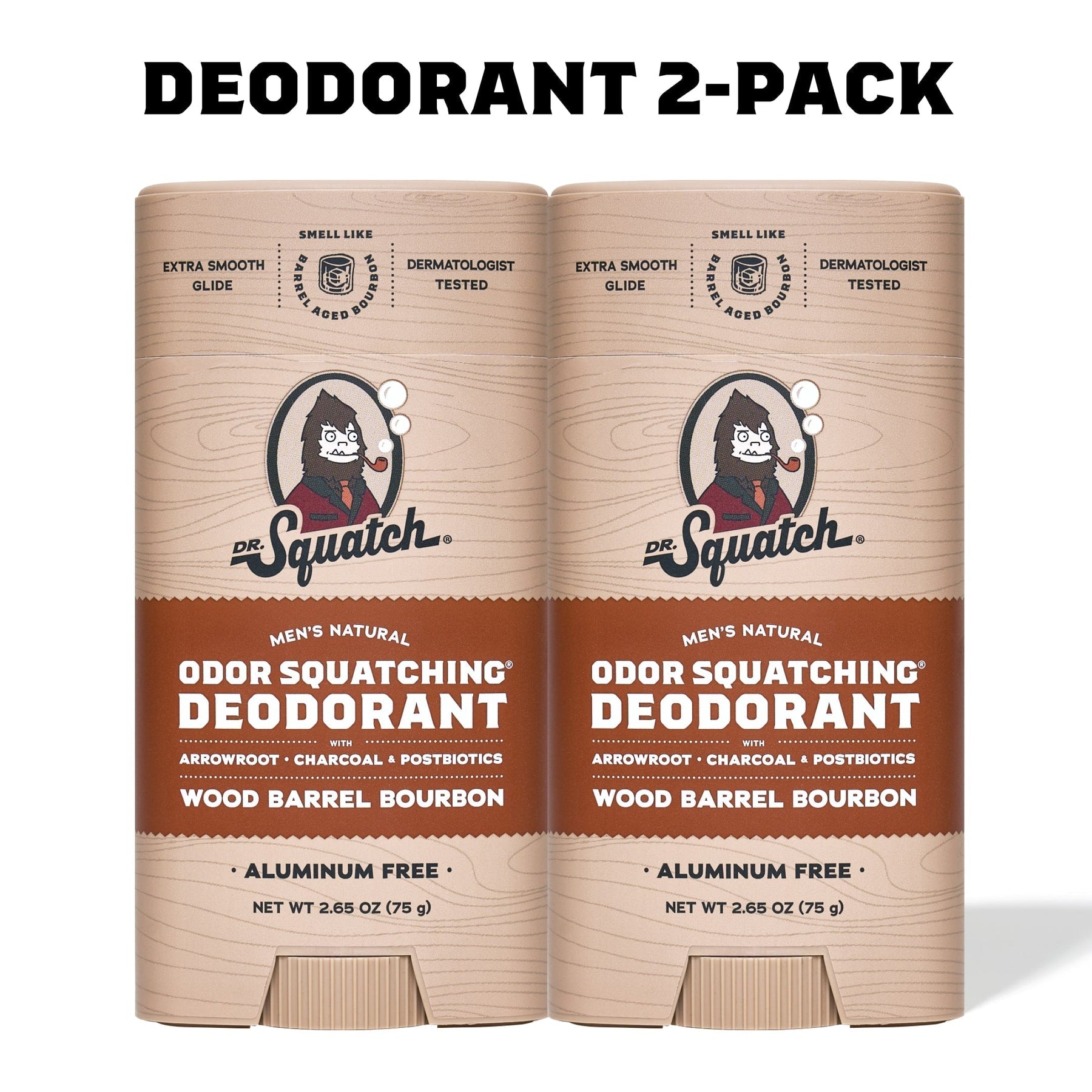 Wood Barrel Bourbon 2-Pack Deodorant S9