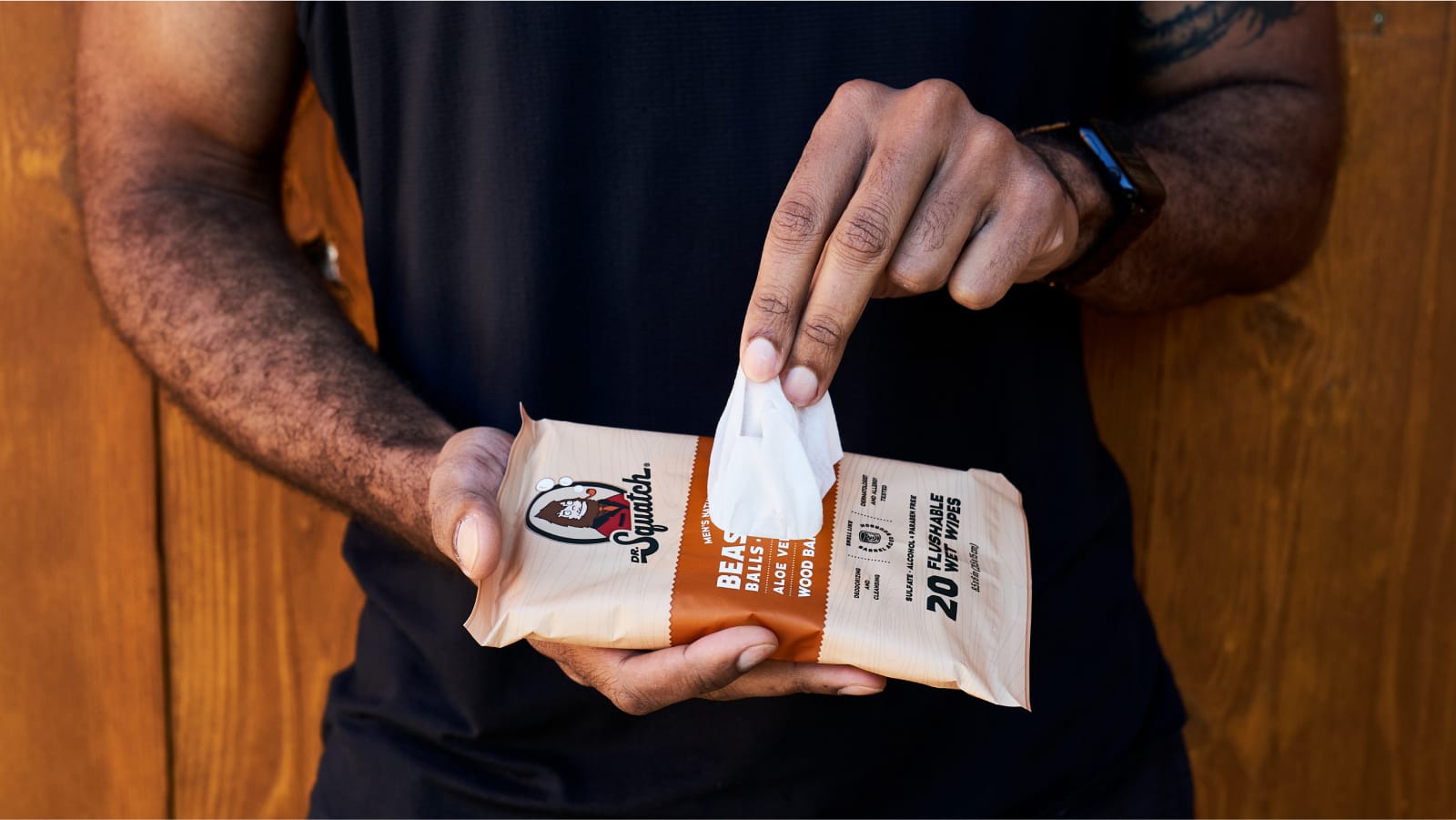 FREE Wood Barrel Bourbon Wipes G1