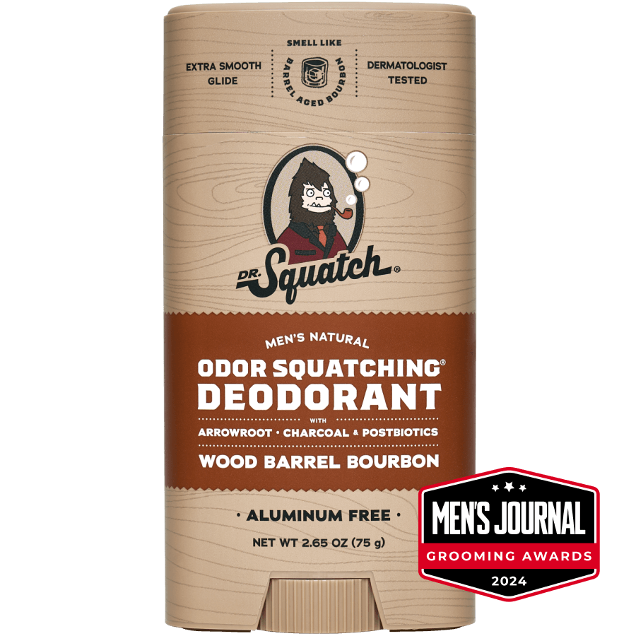 Essentials: Wood Barrel Bourbon Deodorant P0