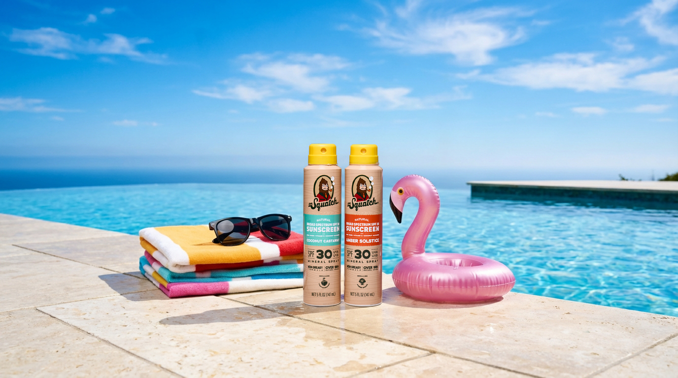 Spray Sunscreen 2-Pack | SPF 30 UVA/UVB Protection | Non-Greasy Mineral Sunscreen for Men R0