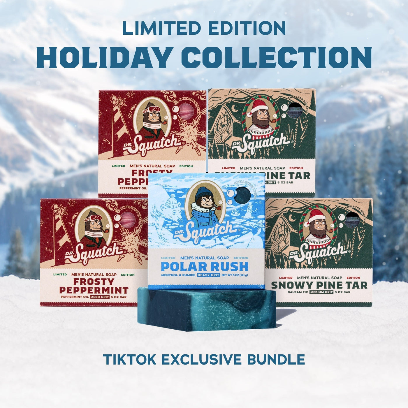 5-Pack Holiday Soap C8