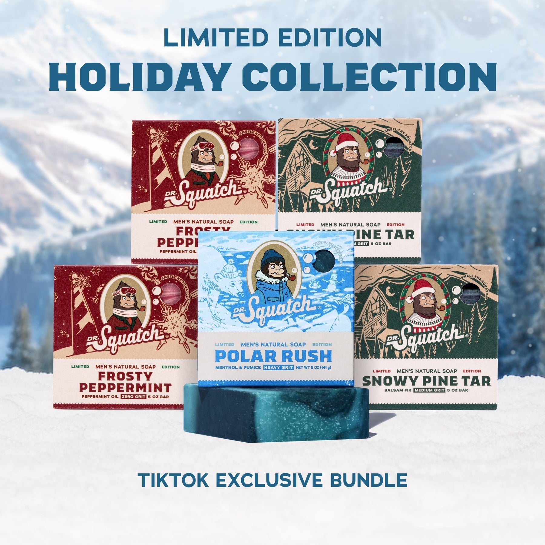 5-Pack Holiday Soap C8