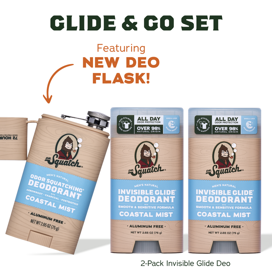Coastal Mist IG Glide 2-Pack + Deo Flask U9