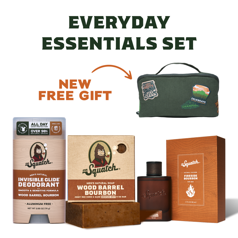 Everyday Essentials Set - Wood Barrel Bourbon L0
