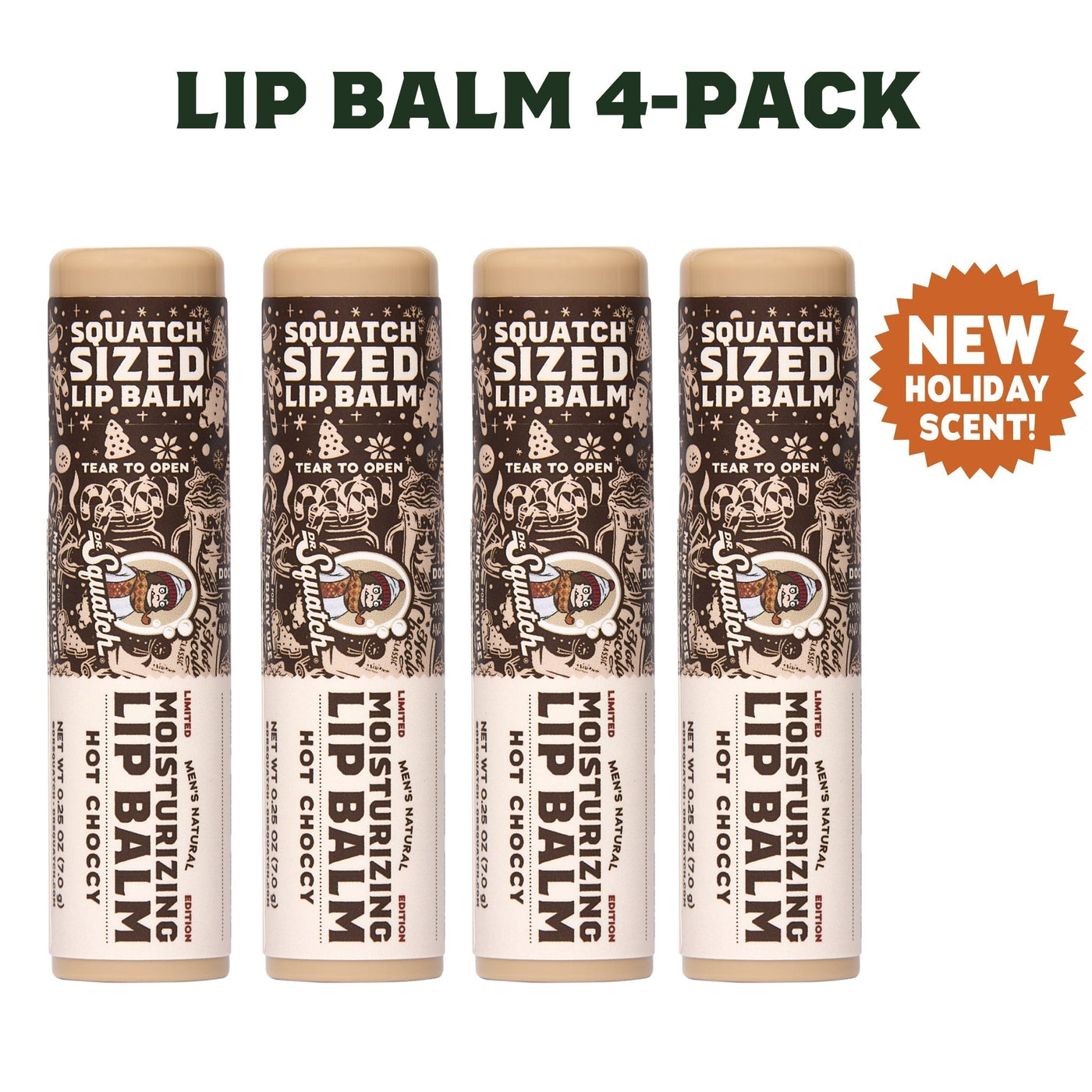 Lip Balm 4-Pack Hot Choccy L4