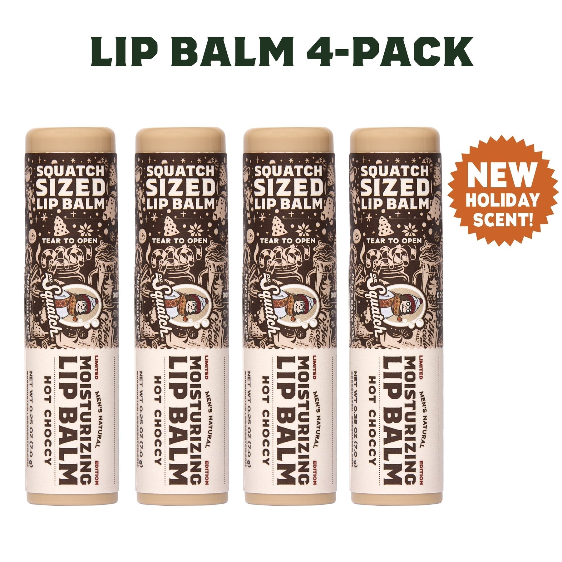 Lip Balm 4-Pack Hot Choccy L4