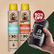 2-Pack Sunscreen + Manteen Canteen L8