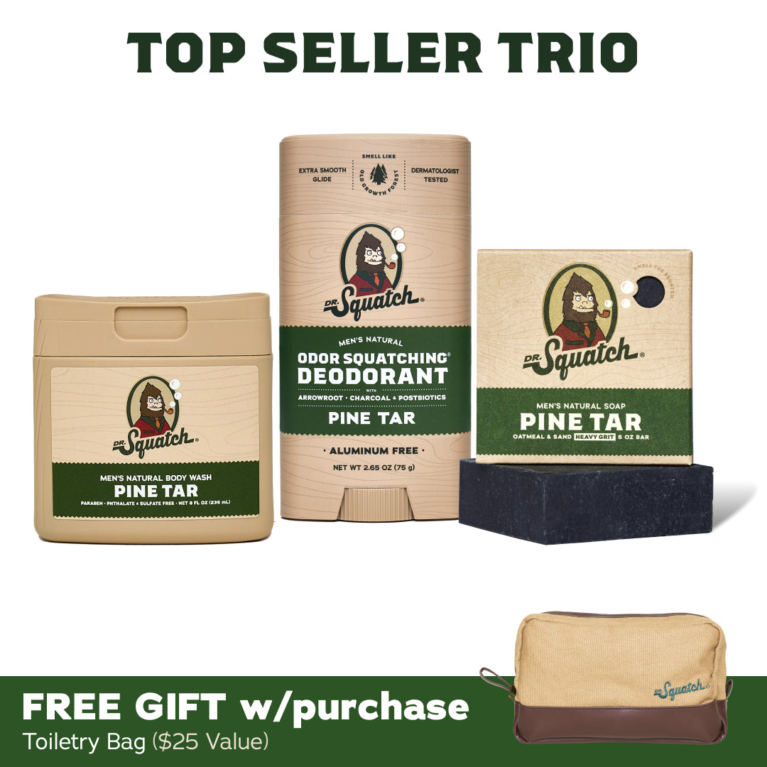 Soap, Deo, Body Wash + GWP Bag - Pine Tar U8