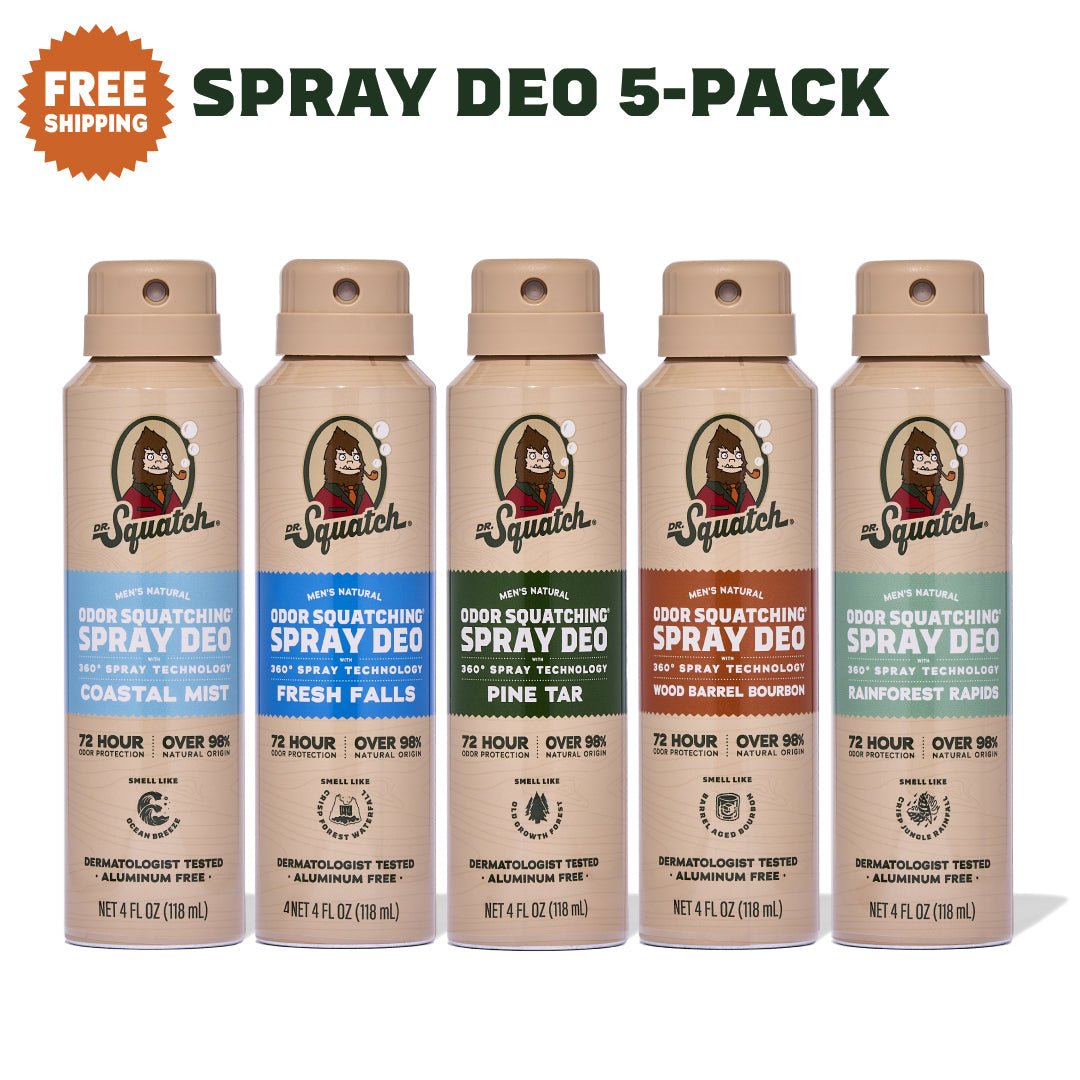 Spray Deo 5-Pack V8