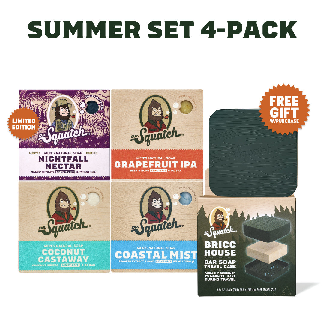 Summer Set 4-Pack + GWP Travel Case B9