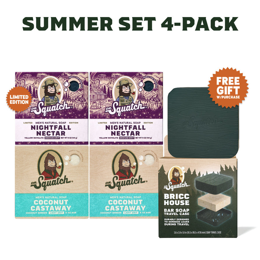 Summer Set 4-Pack + GWP Travel Case T5