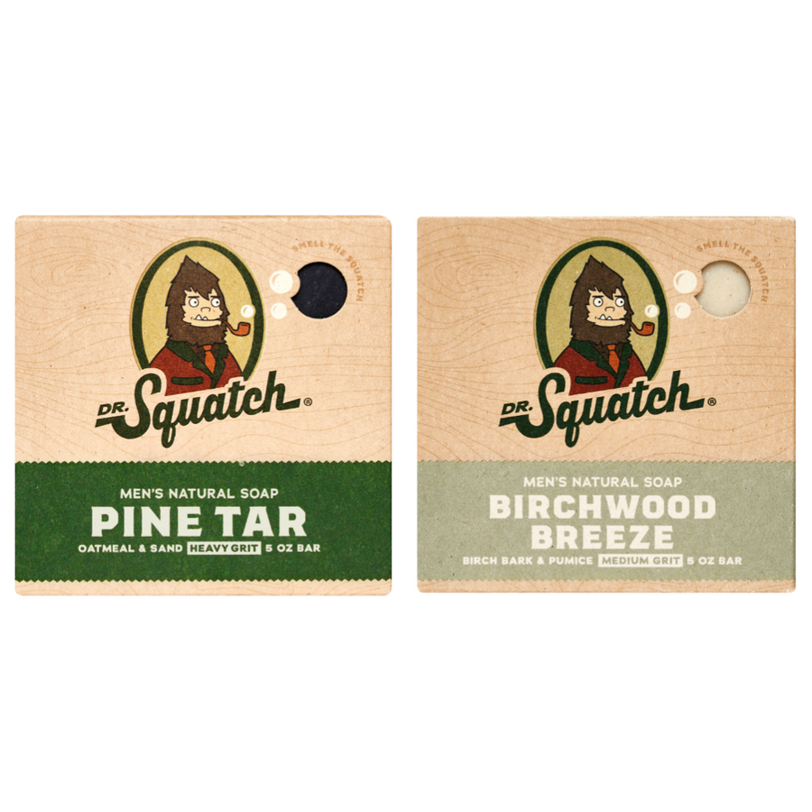 Woodsy 2-Pack Natural Bar Soap L1