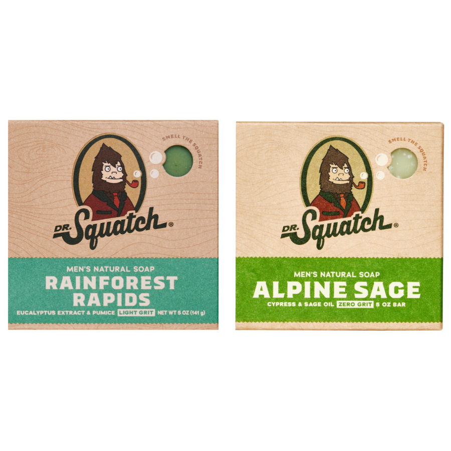 Herbal 2-Pack Natural Bar Soap X4