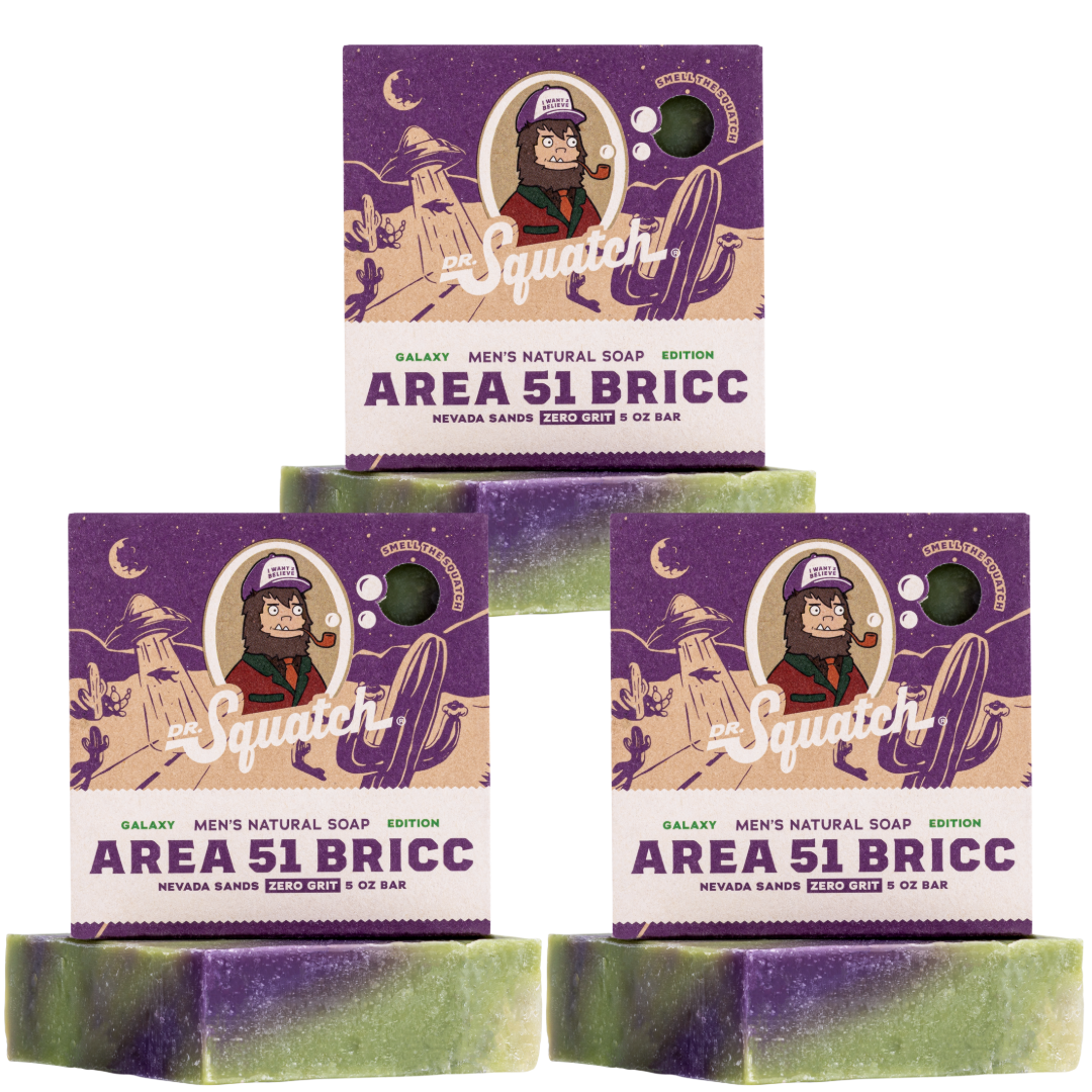 Area 51 Bar Soap 3-Pack Limited Edition U6