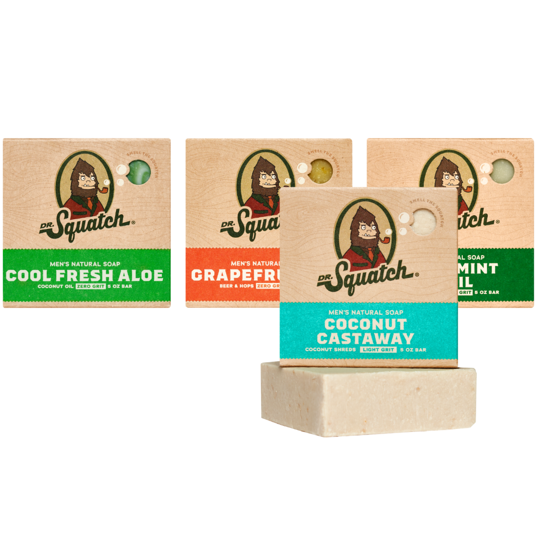 Clean 4-Pack Natural Bar Soap Z7