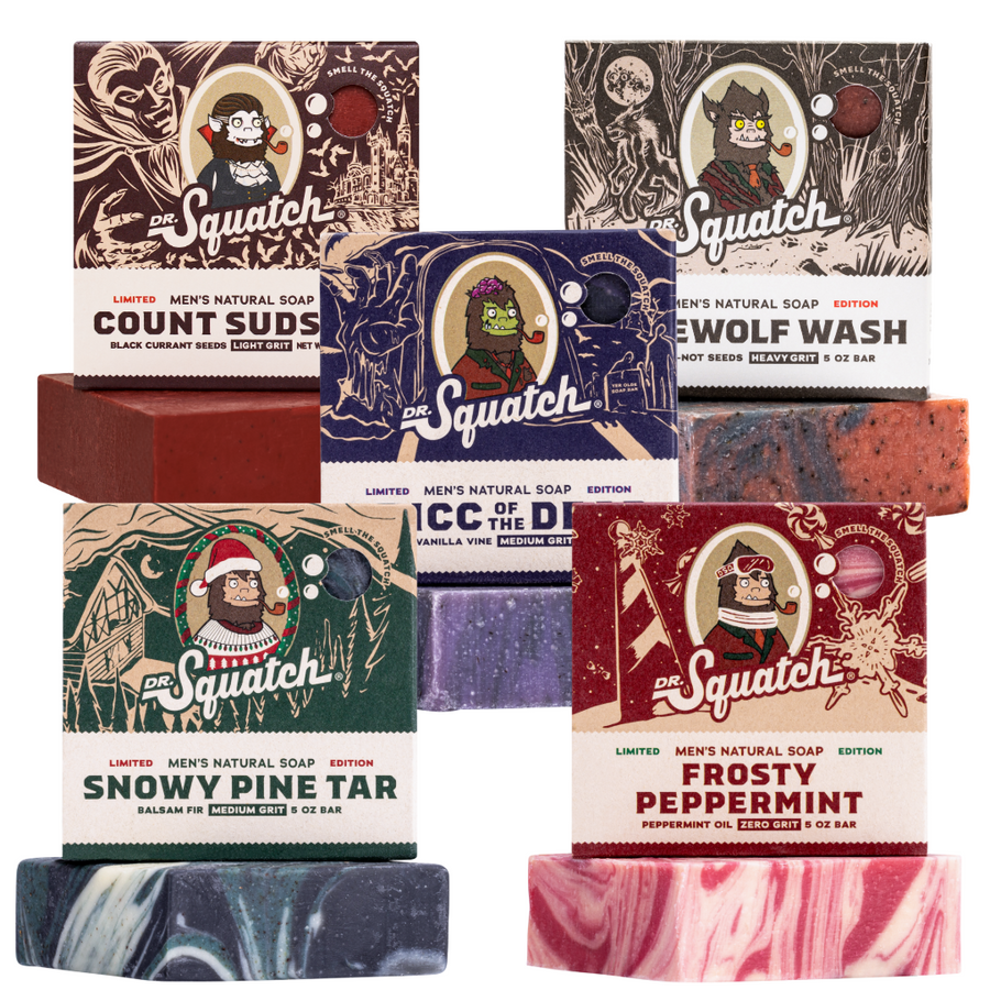 Holiday Hangover 5-Pack Natural Bar Soap L0
