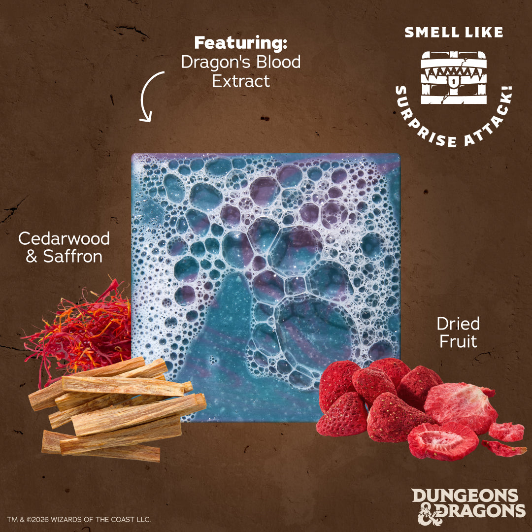 Dungeons & Dragons Mimic Bricc 3-Pack - Exclusive Limited Edition Bar Soap F7
