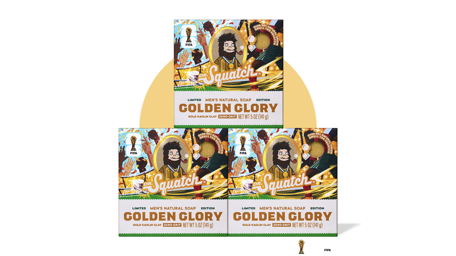 FIFA Golden Glory 3-Pack Bar Soap Bundle H3