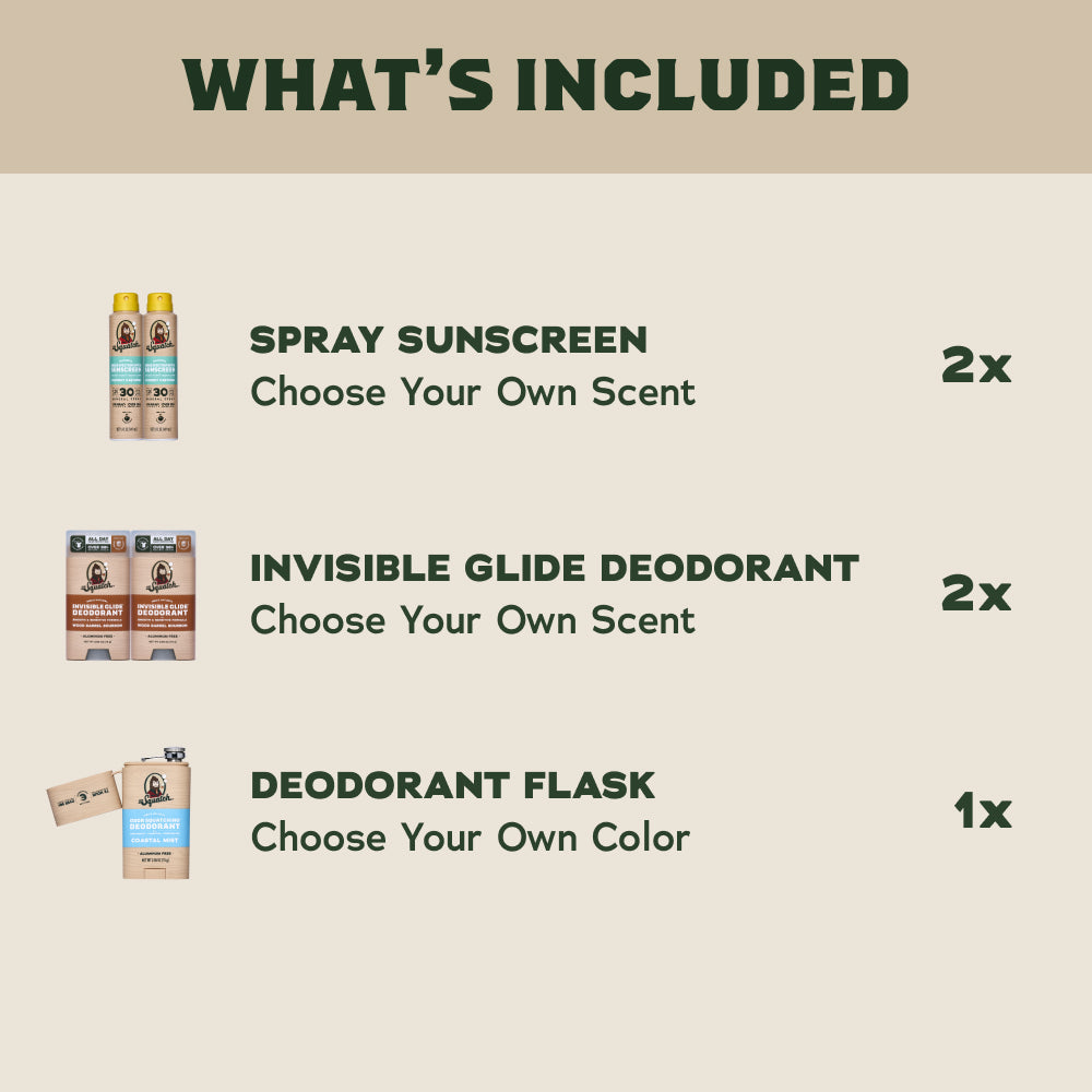 Festival Set + FREE Deo Flask U5