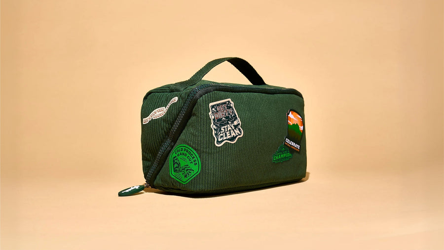 Corduroy Toiletry Bag R0
