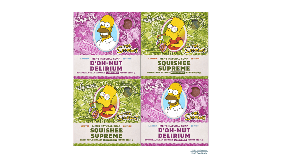 Simpsons Suds 4-Pack F2