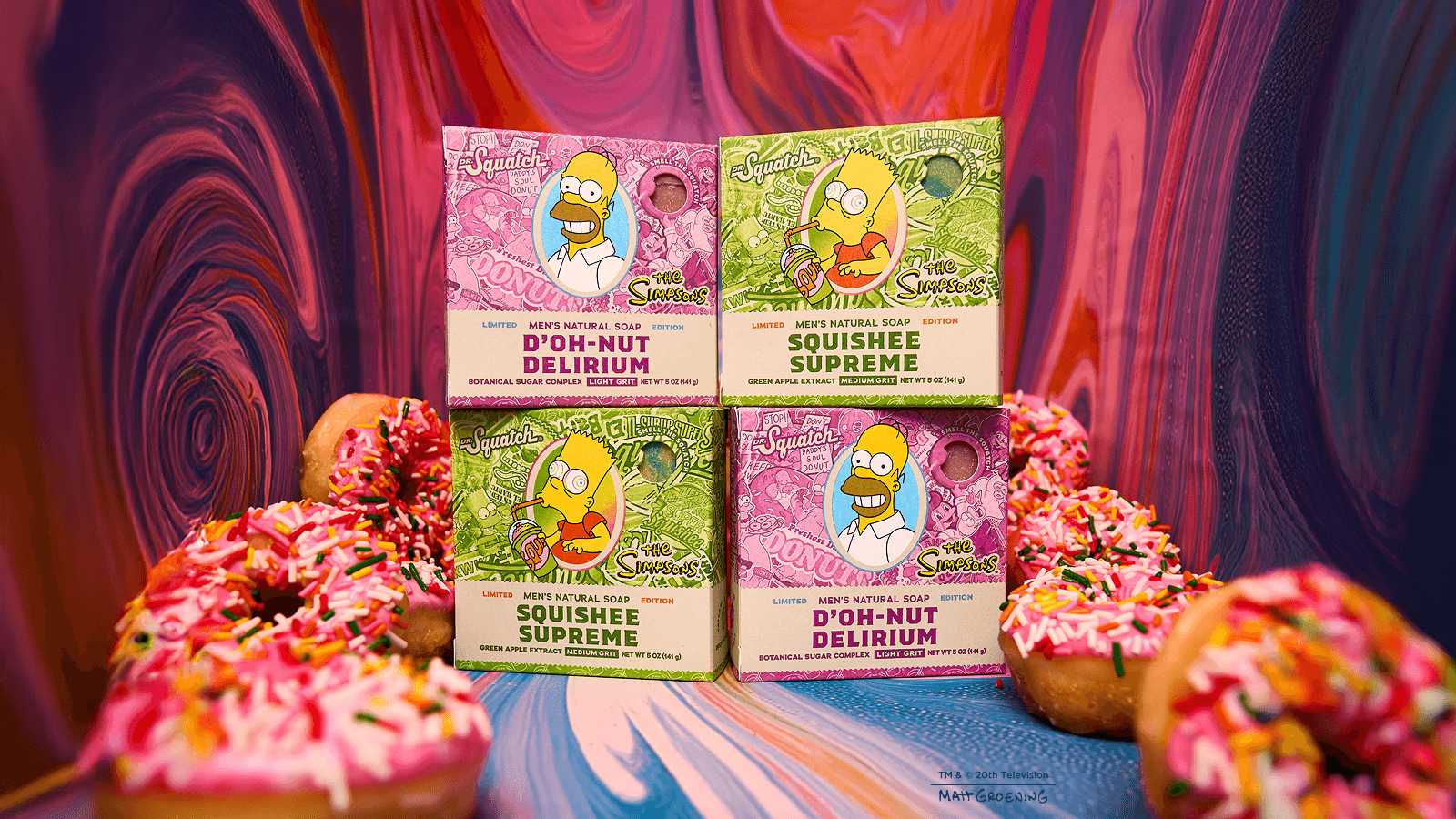 Simpsons Suds 4-Pack F2
