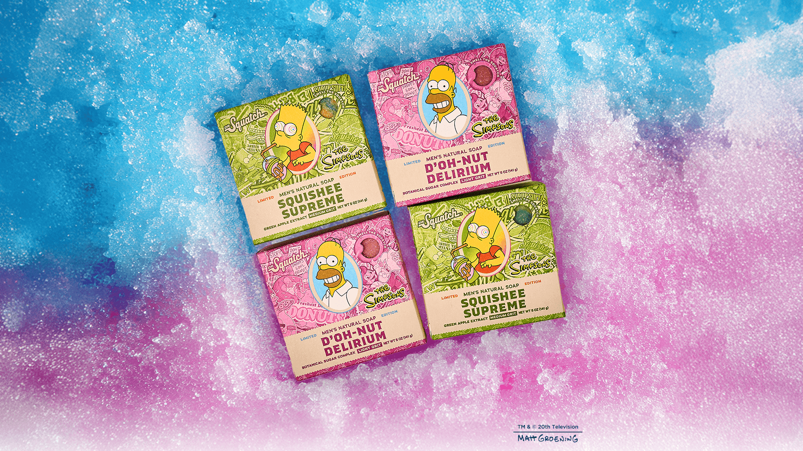 Simpsons Suds 4-Pack F2